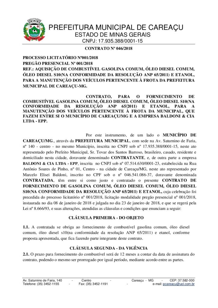 thumbnail of Contrato 0462018