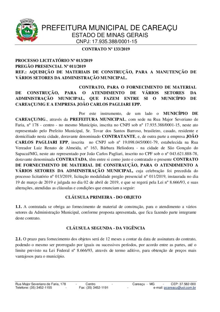 thumbnail of Contrato 1332019