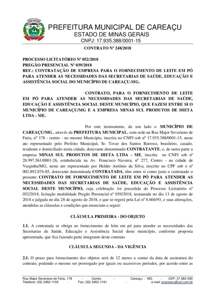 thumbnail of Contrato 2482018