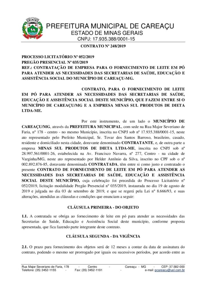 thumbnail of Contrato 2482019