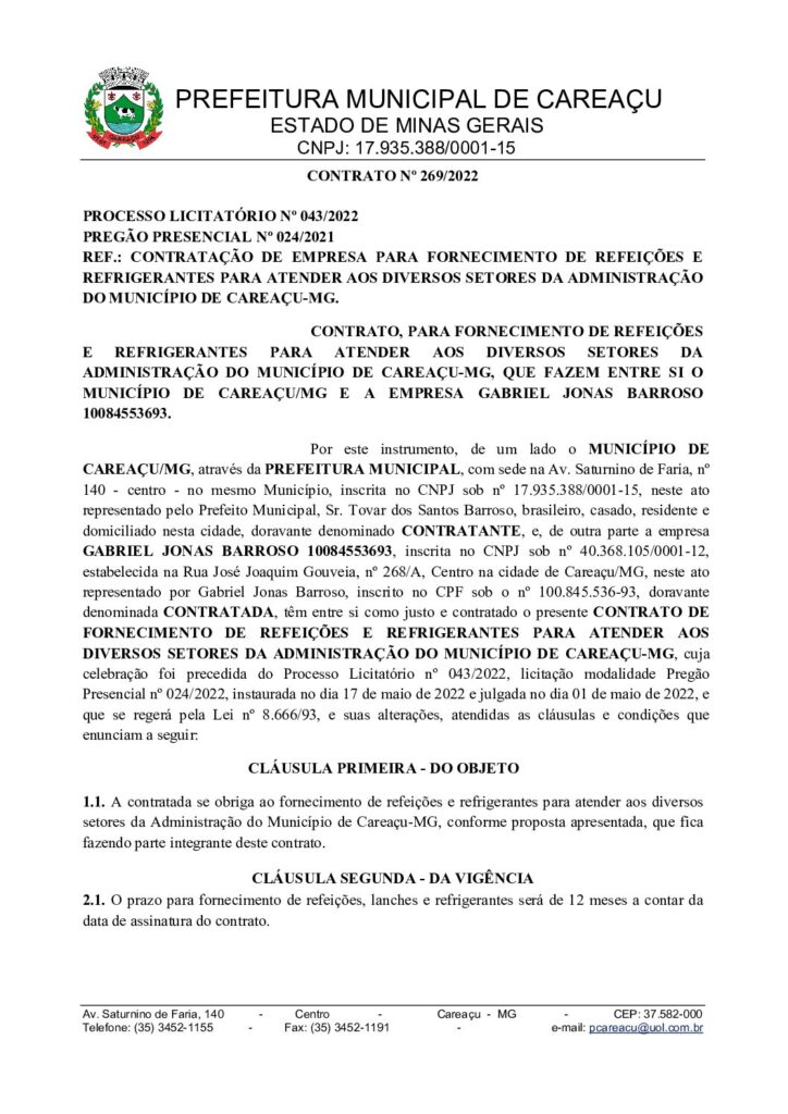 thumbnail of Contrato 2692022