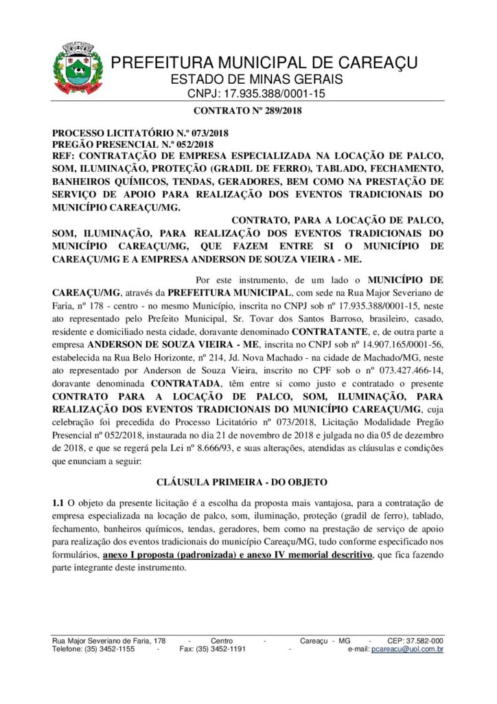 thumbnail of Contrato 2892018
