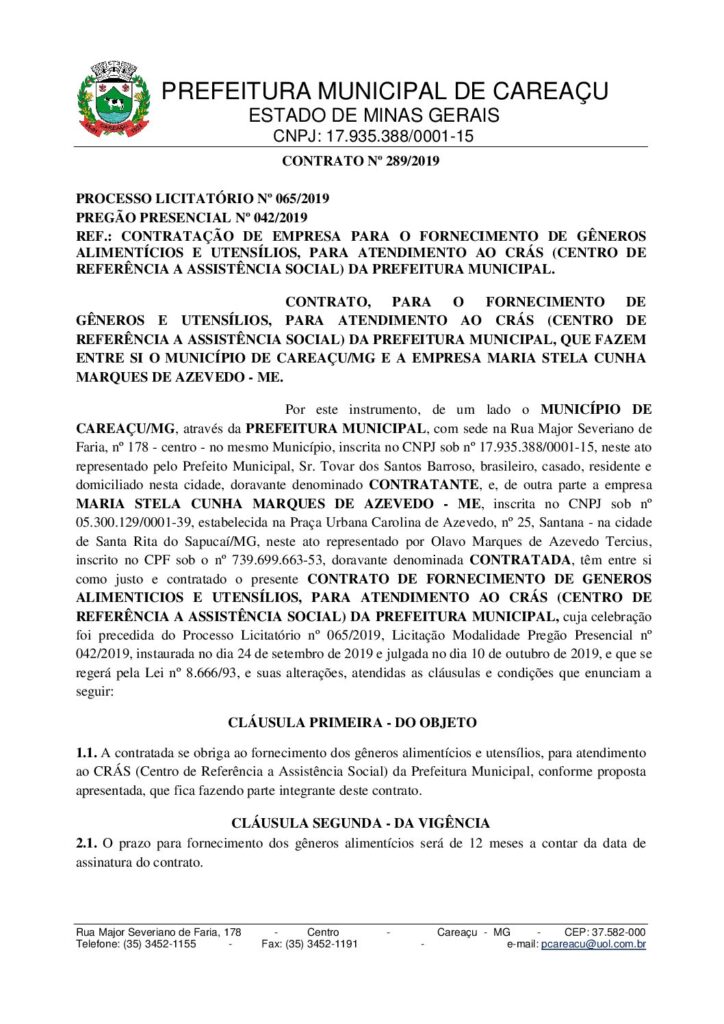 thumbnail of Contrato 2892019